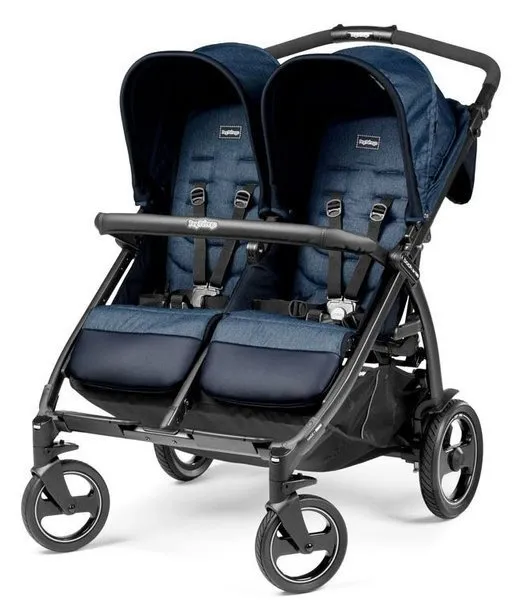 PegPerego Book For Two Zwillingskinderwagen Indigo
