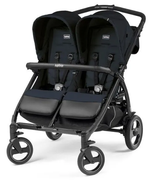 PegPerego Buch für zwei Zwillingskinderwagen Klasse Navy