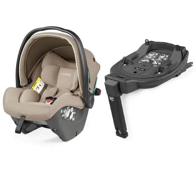PegPerego Primo Viaggio SLK Autositz 0-13kg + Twist Base Sand