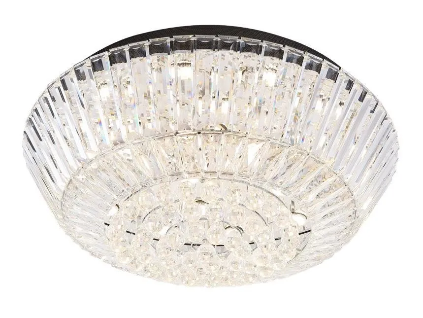 Plafond Chopin 27xGU10 Funksteuerung runde Kristalle C0132 Maxlight