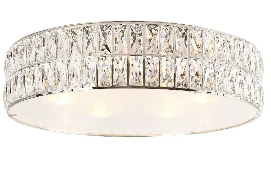 Plafond Diamante klein 5xG9 Chrom Kristalle C0121 Maxlight