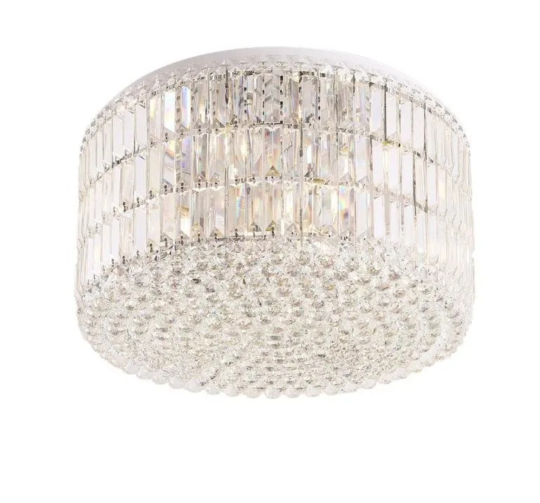 Plafond Puccini 32xE14 runde Kristalle C0129 Maxlight