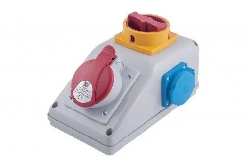 Schaltgerät R-BOX compact 1X32A/5P 1X250V off 0/1 IP44 Pawbol B.325/1/01