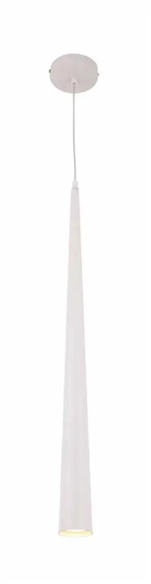 Schlanke lange GU10 Rohr Pendelleuchte weiß P0003 Maxlight