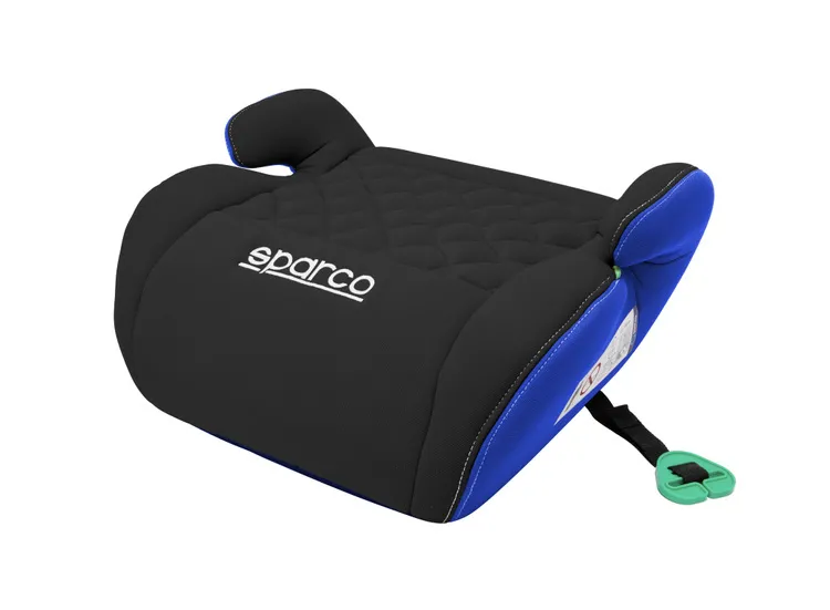 Sparco F100KI Autositz 22-36 kg Basis Schwarz/Blau