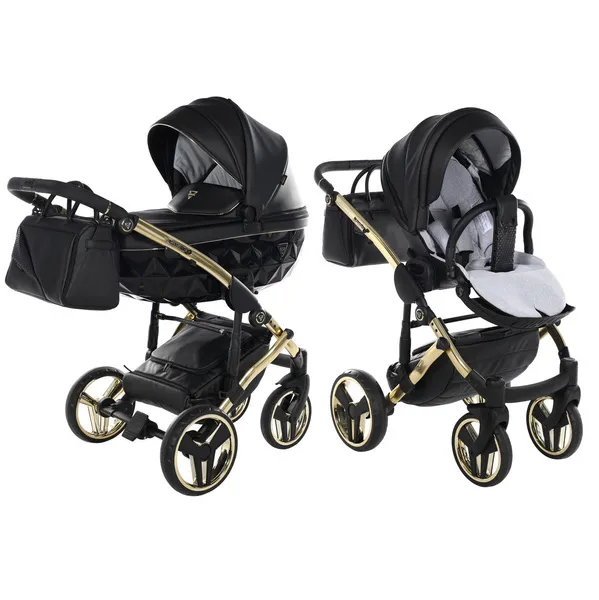 Tako Junama Fluo V3 Kinderwagen 04 Schwarz