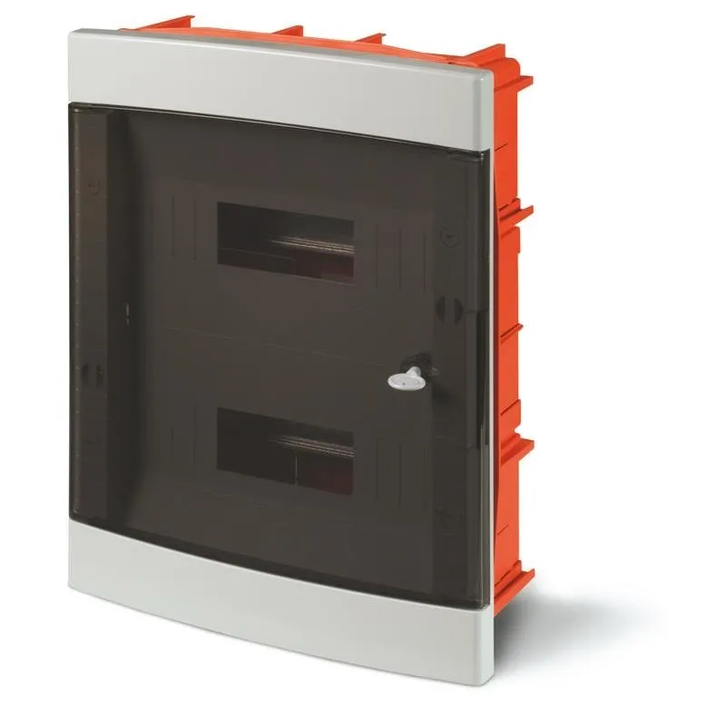 Unterputz-Schalttafel IP40 FLUSH MOUNTING 24 DIN 24+4 MOD. 420x326x95mm 675.4024B