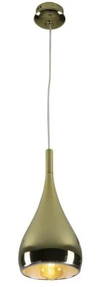 Vigo I E27 Röhren-Pendelleuchte gold P0307 Maxlight