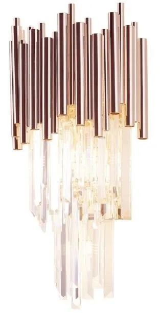 Vogue Wandleuchte 4xG9 Goldglas Eiszapfen W0227 Maxlight
