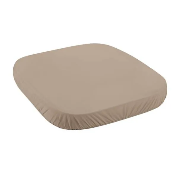 Waldin Bio-Baumwolllaken 73x73cm Taupe