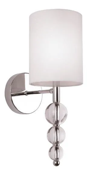 Wandleuchte Elegance E14 rund chrom W0600 Maxlight