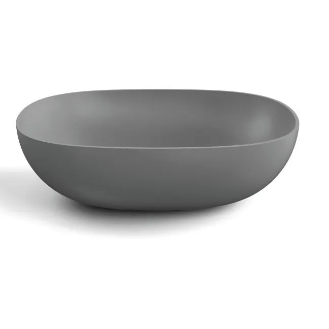 LINEABETA ACQUAIO OVAL KERAMIKSPÜLE MATT OHNE ABFLUSS