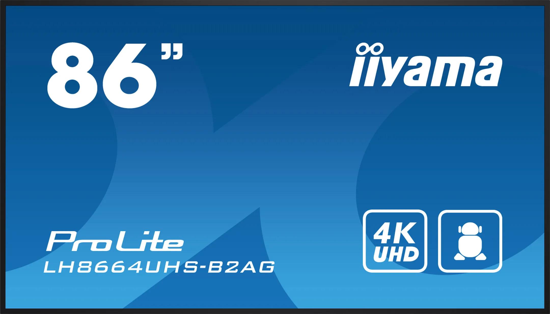 iiyama ProLite LH8664UHS-B2AG 86" Display