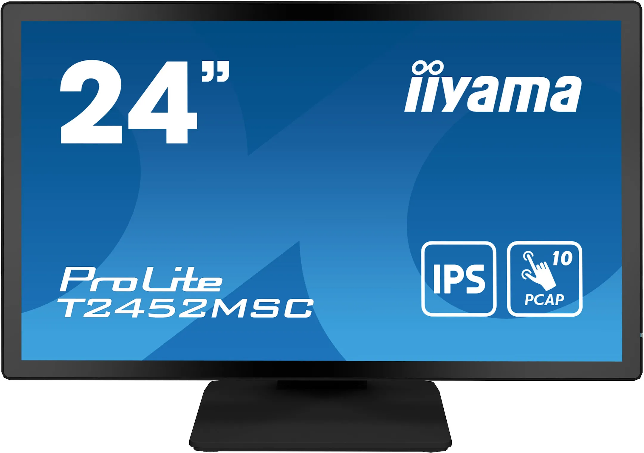 iiyama PROLITE T2452MSC-B1 24" IPS Monitor, 1920 x 1080 Full HD, 60Hz, 14ms