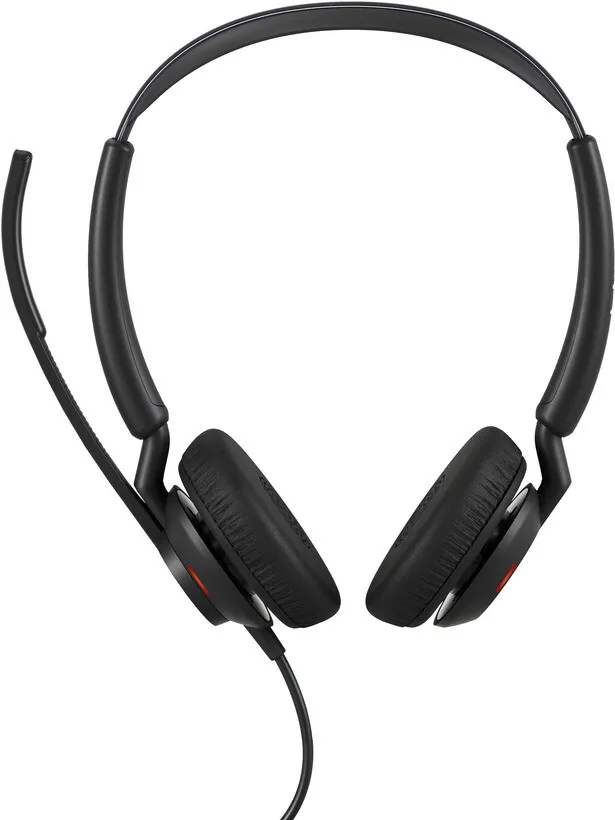 Jabra Engage 50 II Link, Stereo, USB-A, UC - schnurgebundenes Stereo Head-Set zertifiziert für UC-Platformen (nur Headset)