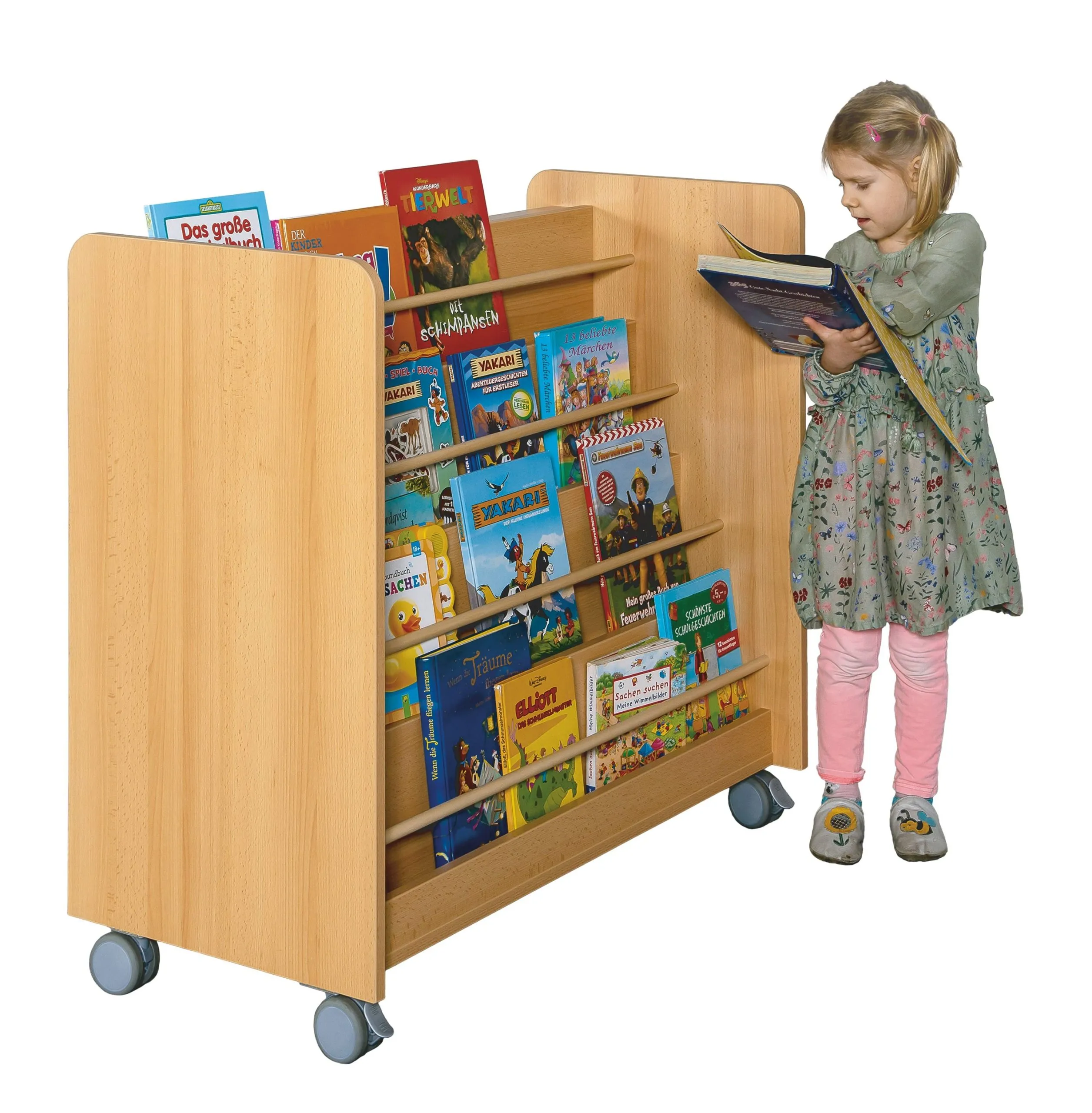 Bücherwagen - Wendebibliothek