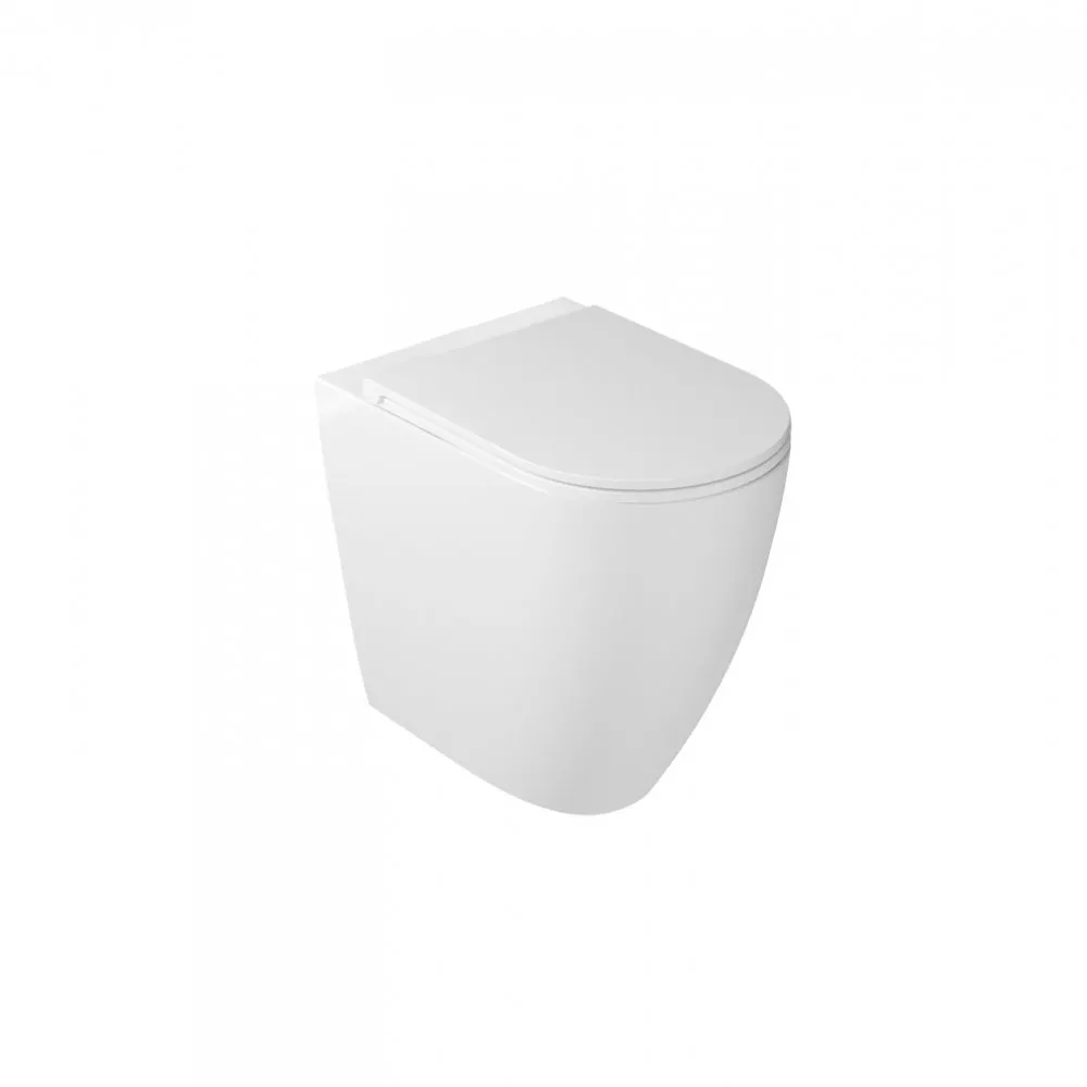 GALASSIA DREAM BODENSTEHENDES WC WEISS 56X36 SLIM SOFT-CLOSE DECKEL INKLUSIVE