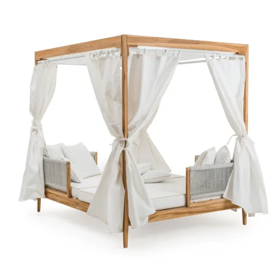 Tagesbett mit Baldachin Zante von Rosa Splendiani