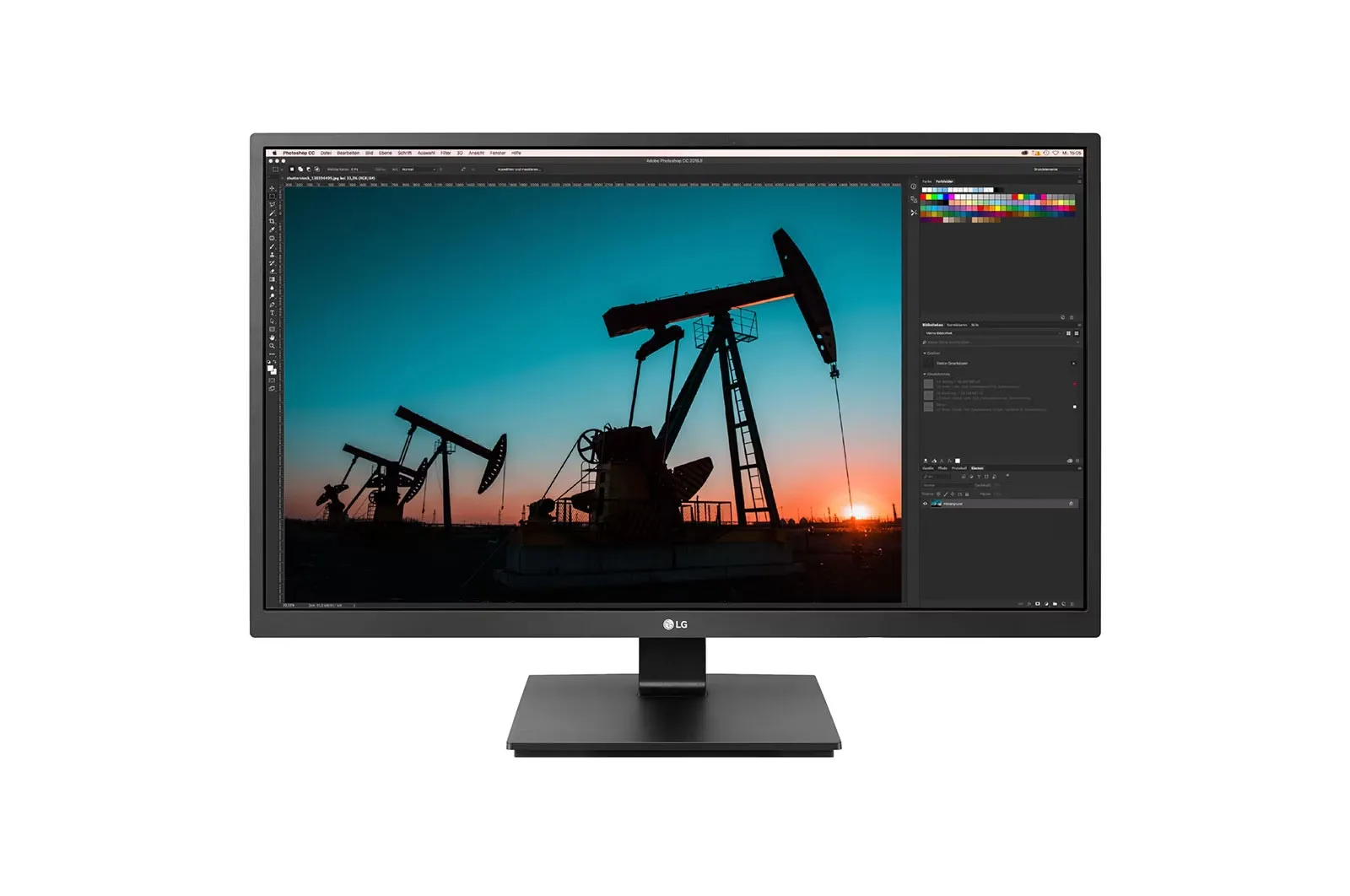 LG 27BN55UP-B 27" IPS Monitor, 3840 x 2160 4K UHD, 60Hz, 5ms