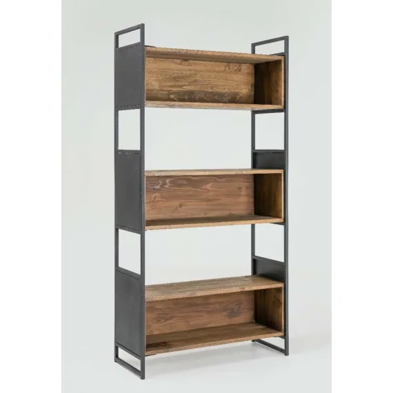 Bibliothek Loft mit 3 Regalen Rosa Splendiani