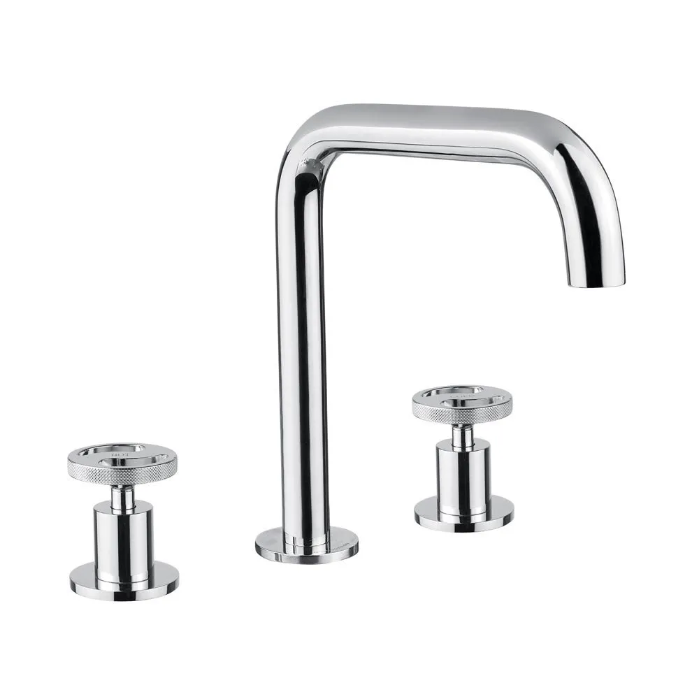 BUGNATESE MILLENOVECINQUANTA 3-LOCH-WASCHTISCHGARNITUR CHROM MIT CLIC CLAC