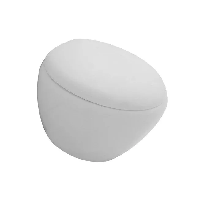 GSG TOUCH BODENSTEHENDES WC SOFT CLOSE MIT WEISS POLIERTEM DECKEL