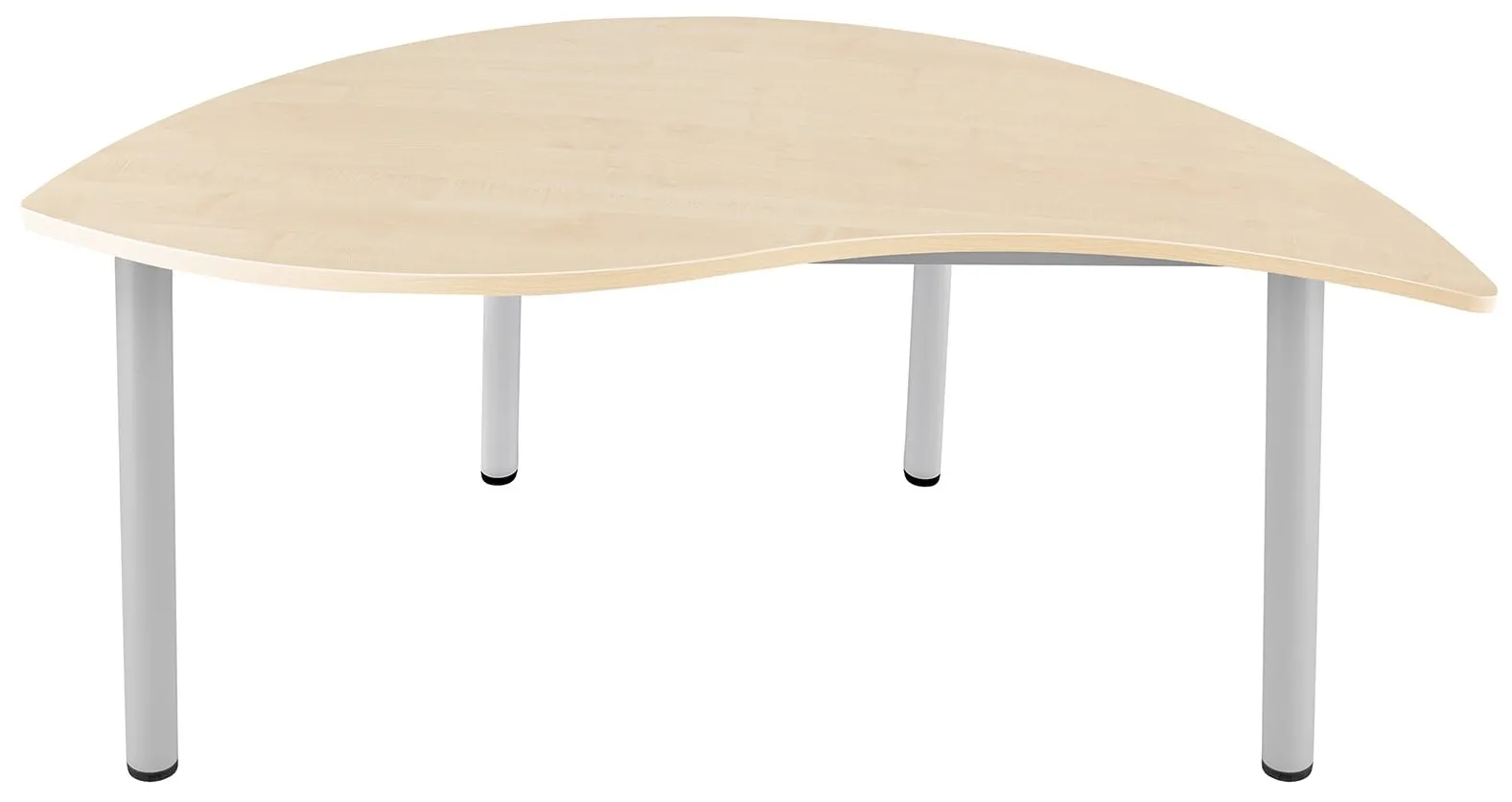 Marlower Möbel Halbrundtisch “Mawell”, B/T 160 x 80 cm