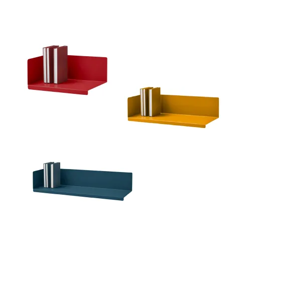 Regal Meme Design aus lackiertem Stahl an der Wand Sabrina