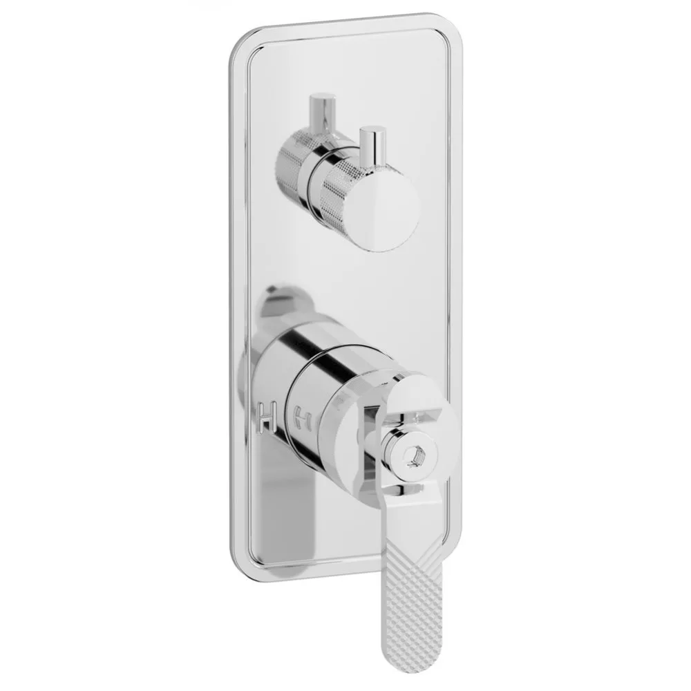 IB RUBINETTERIE BOLD ZWEIWEGE-EINBAUBRAUSEBATTERIE CHROM