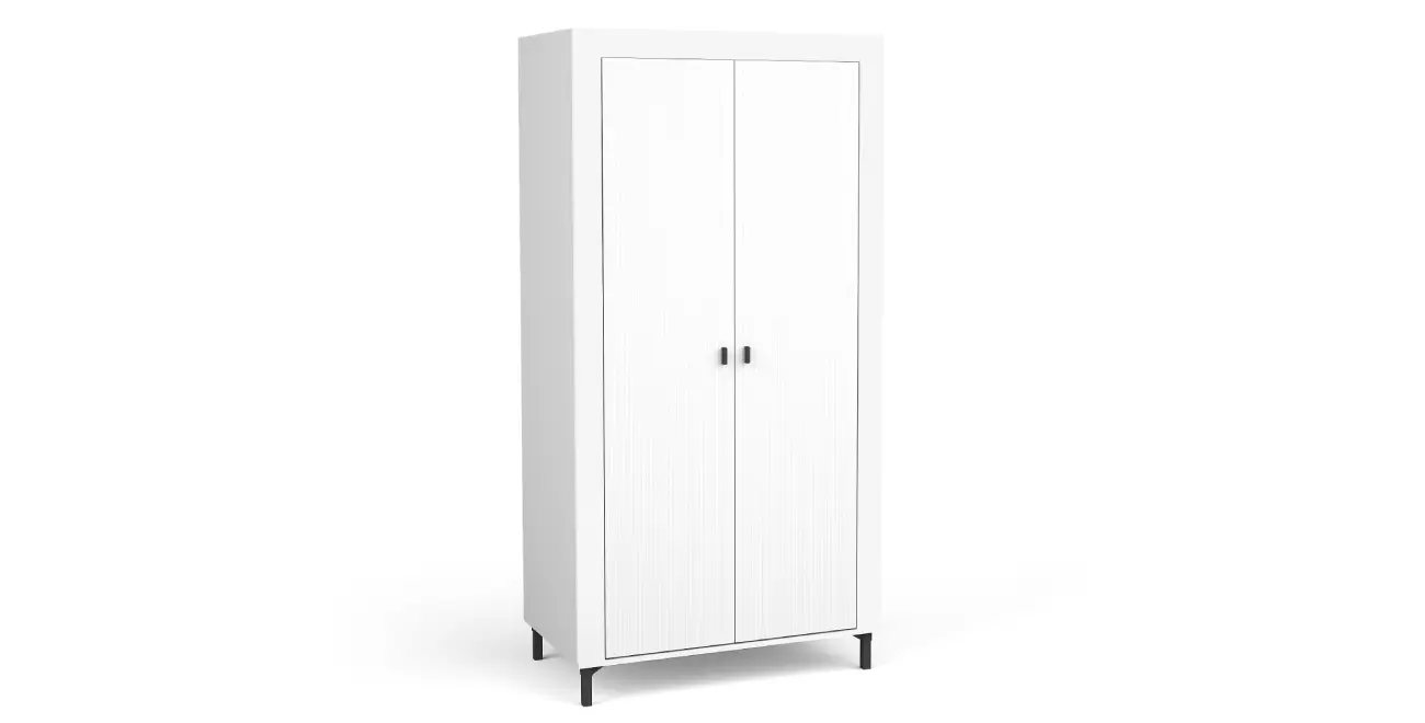 Kleiderschrank Mossa MO1 Weiß