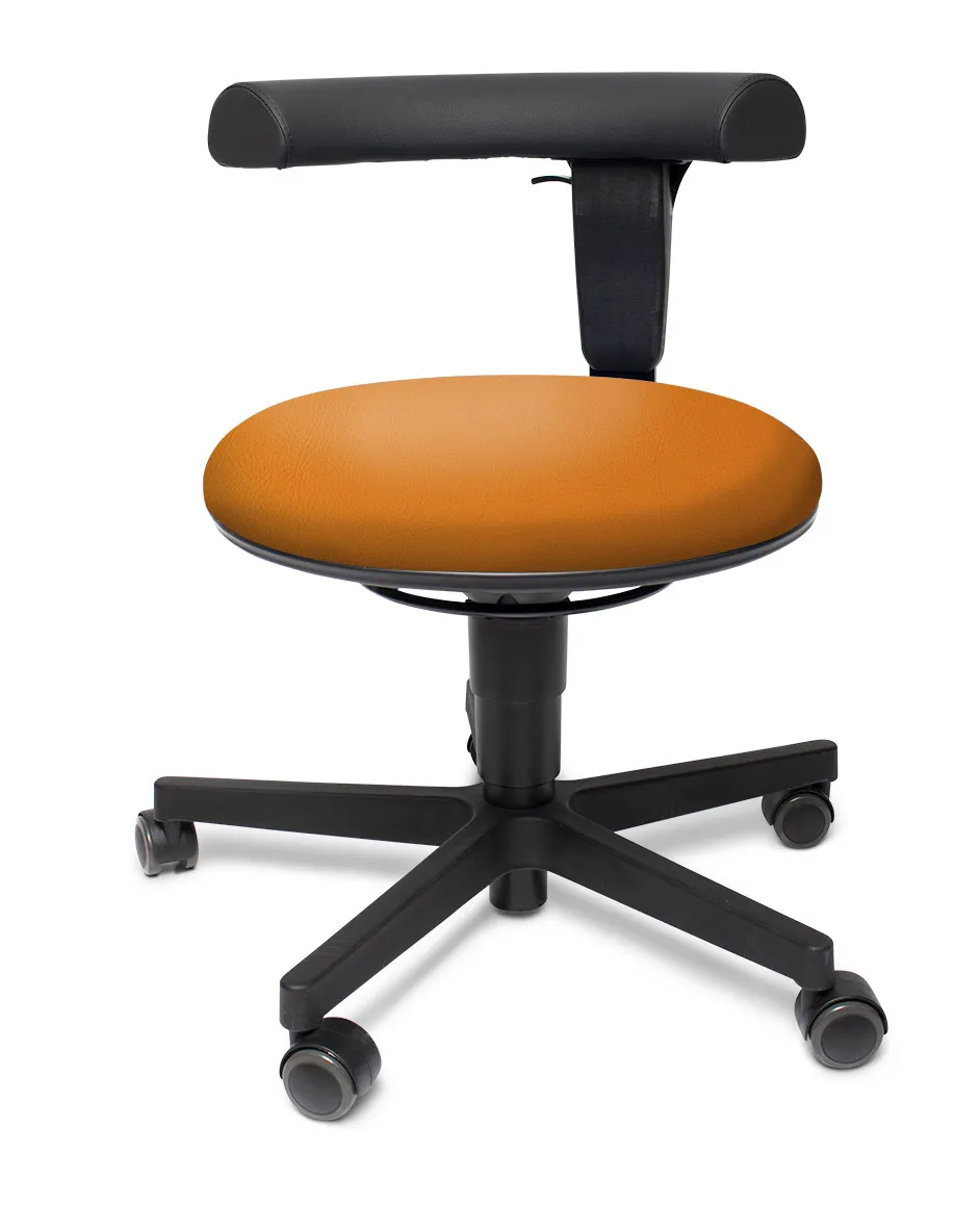 ORG-DELTA Drehstuhl “Ergospin” mit einer 360° drehbaren Rückenlehne
