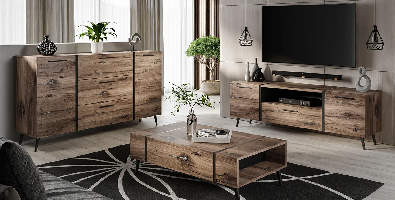 Wohnzimmer-Set ONYX LOFT