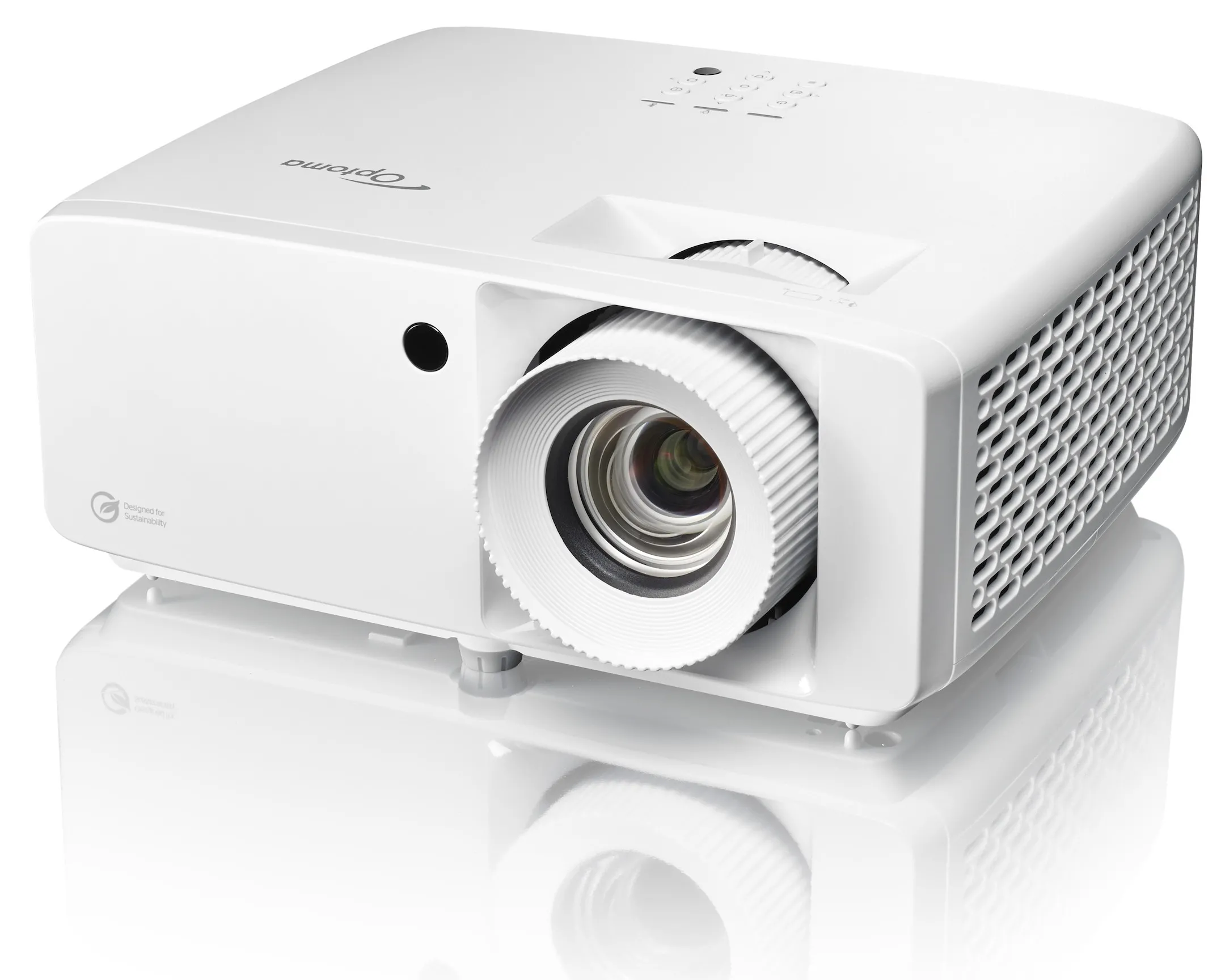 Optoma UHZ66 4K Beamer mit 4000 Lumen und kompaktem Design für Heimkino, Gaming und Business