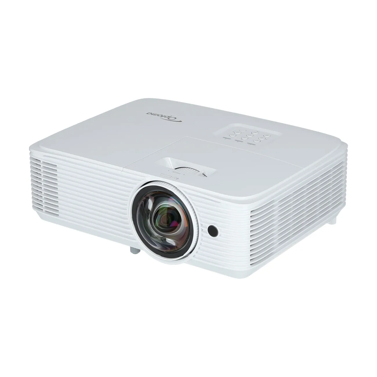 Optoma X309ST Kurzdistanz Beamer mit 100 Zoll Bild auf kurzer Distanz und 3700 Lumen für Schule und Business