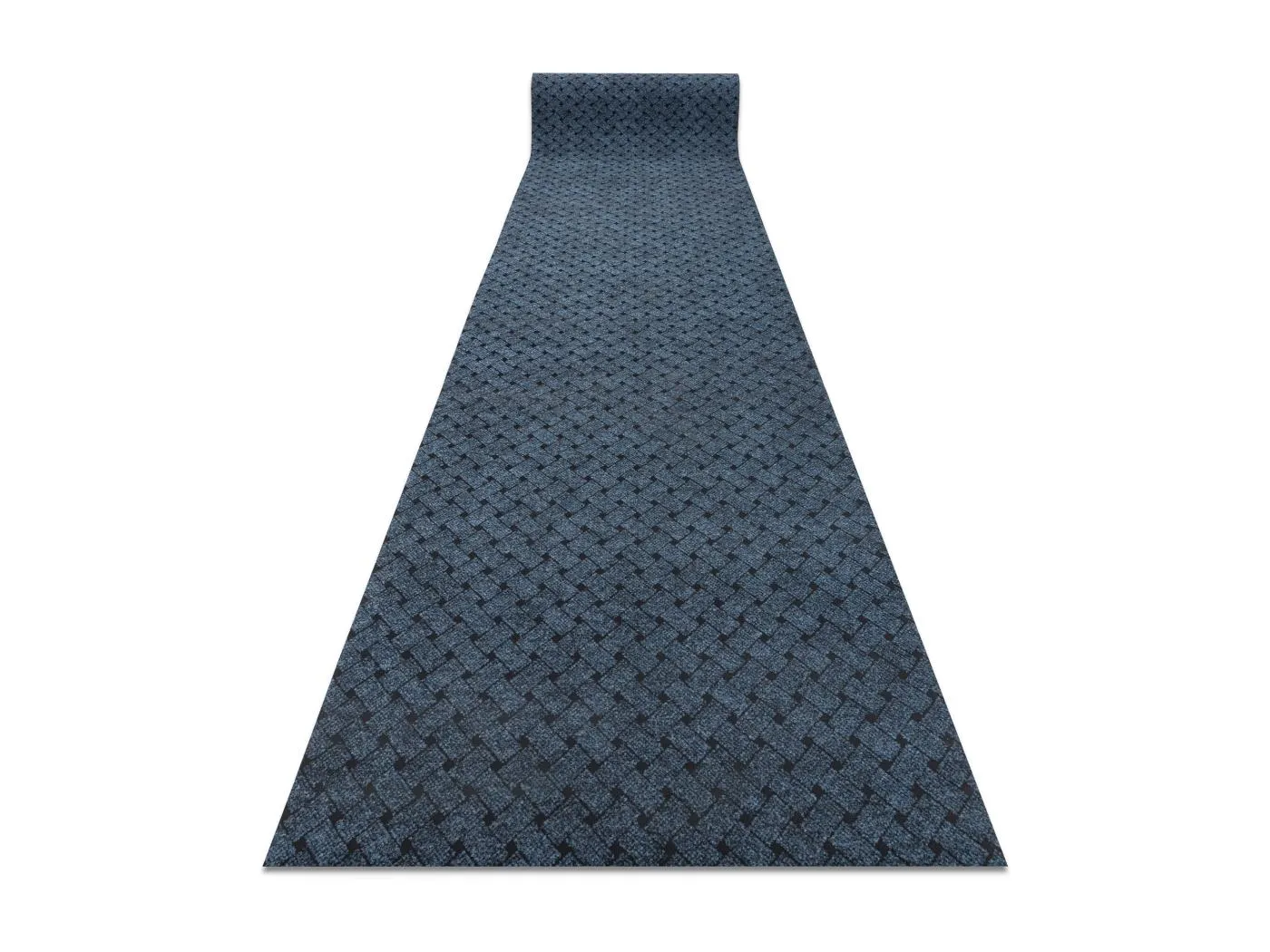 Türmatte rutschfest VECTRA 800 Draußen, Innen blau 100x990 cm