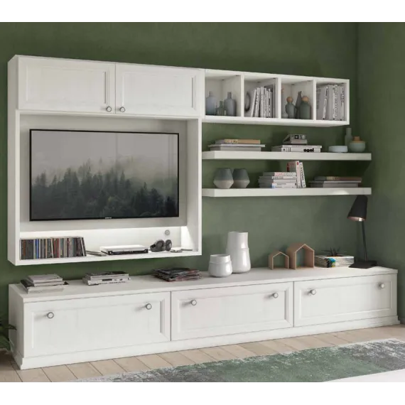 Moderne TV-Wand AS13