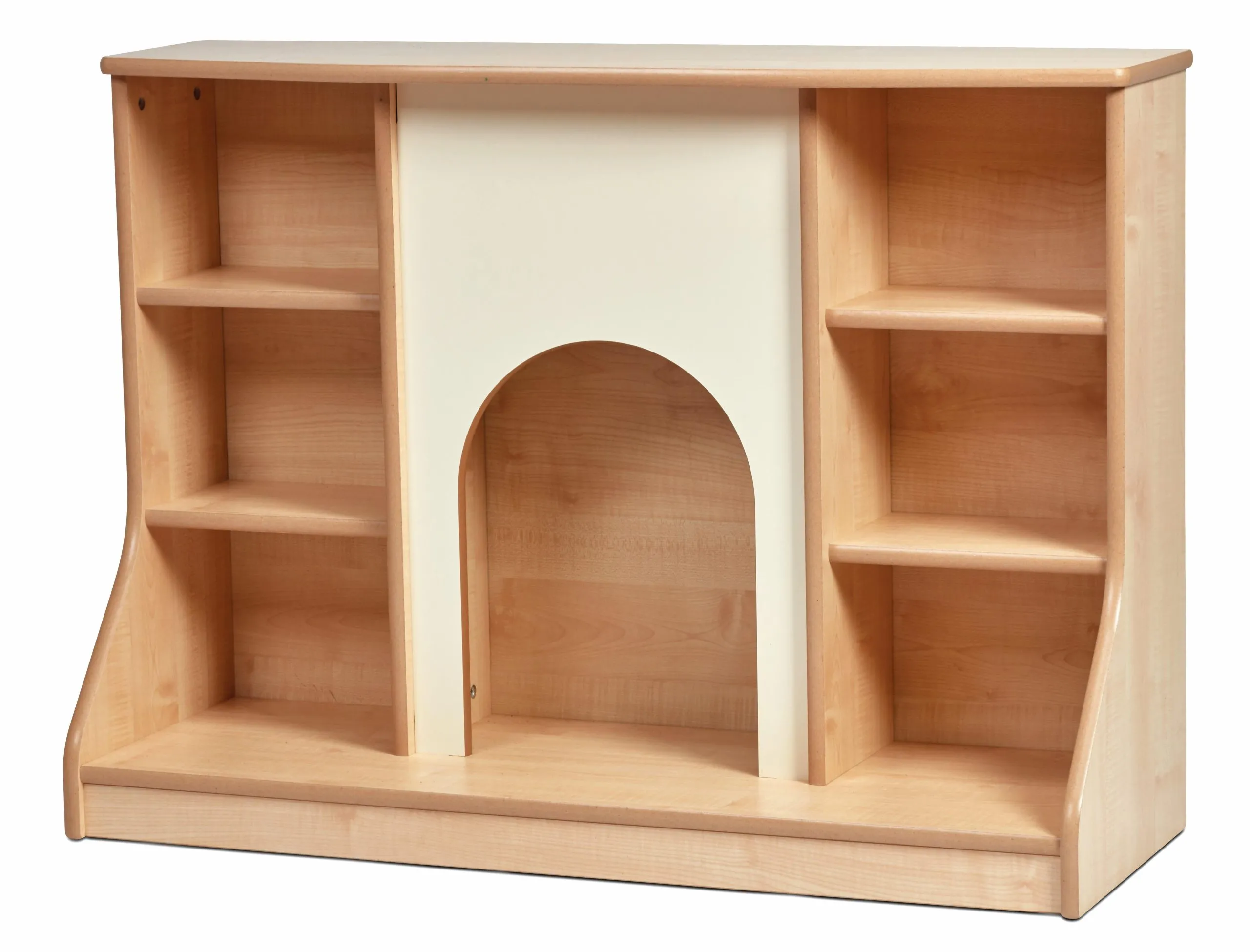 Millhouse Spiel-Kamin mit 6 Regalfächern