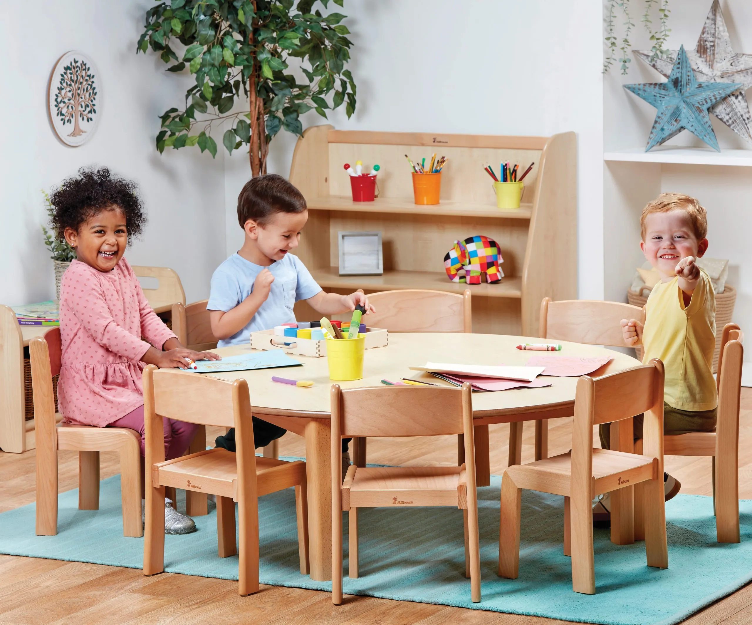 Millhouse Tisch rund, Durchmesser 72, 90 oder 120 cm