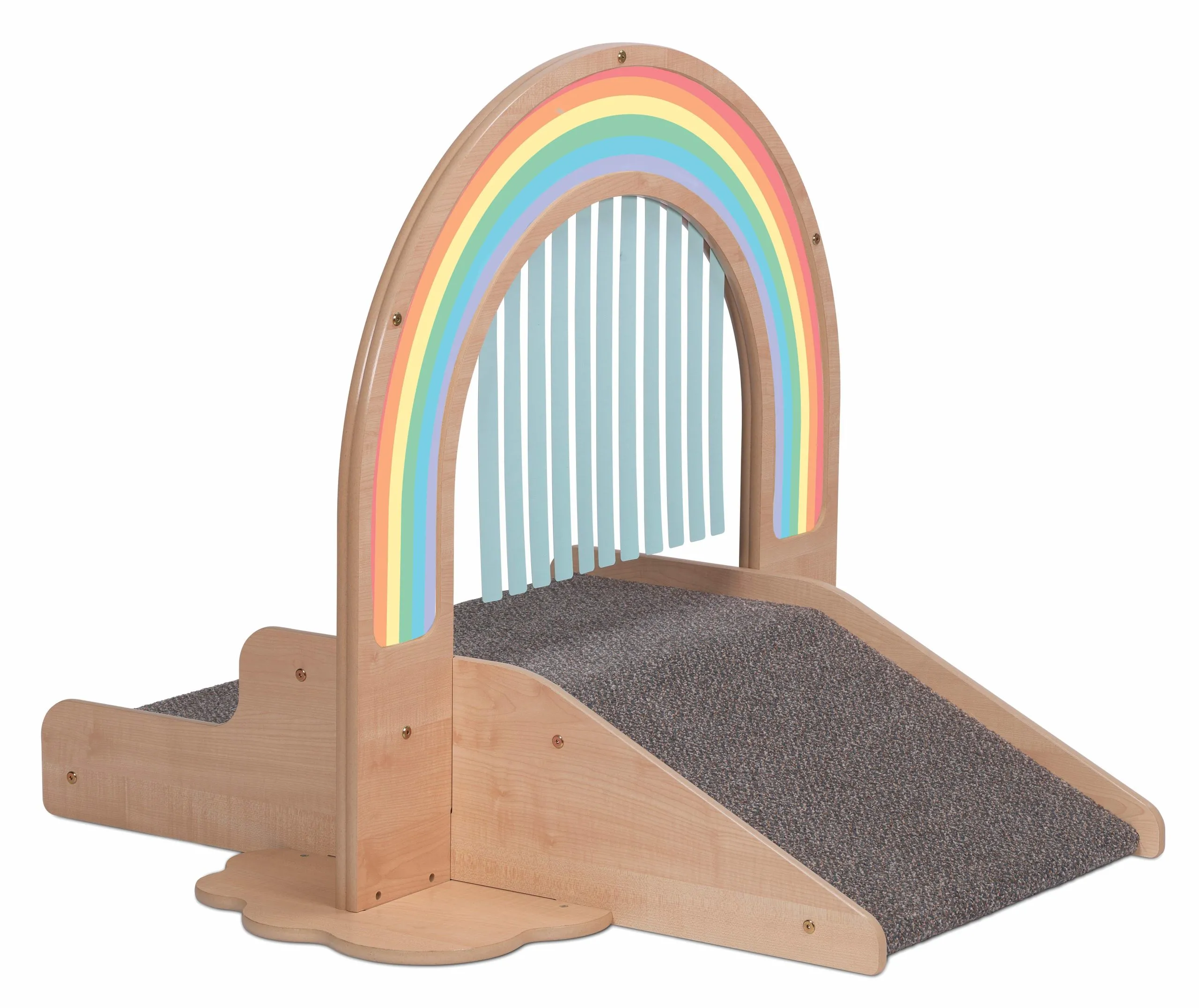 Millhouse Spiel-Podest in Regenbogen-Optik