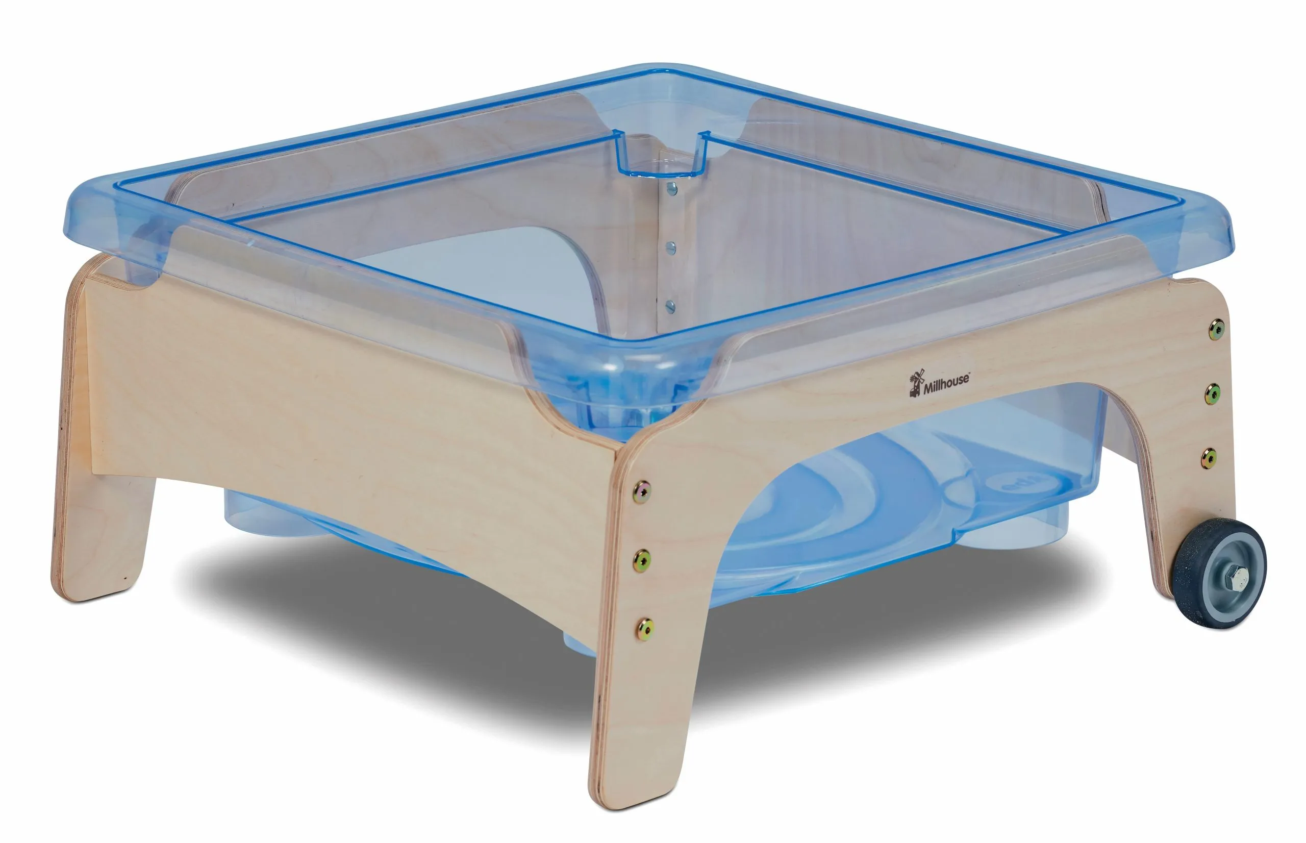 Millhouse mobiler Sand- und Wasserspieltisch, B/T 58 x 58 cm