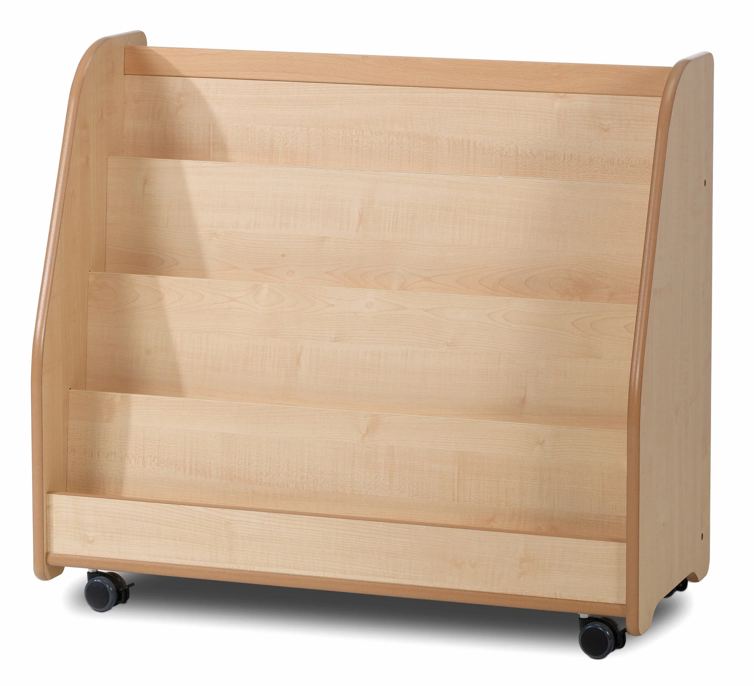 Millhouse mobiles Bücherregal mit 6 Ablagen