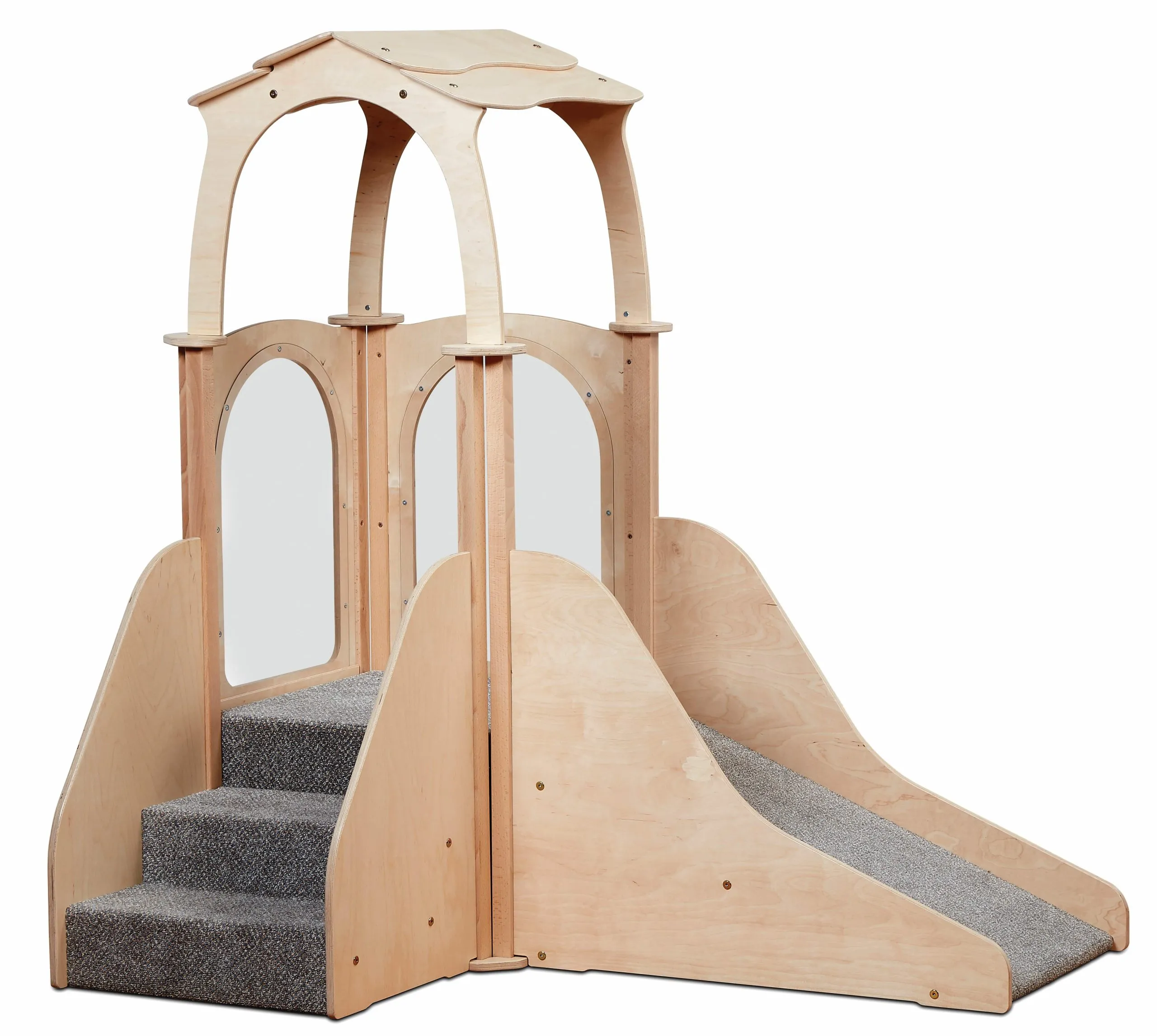 Millhouse Spielburg mit Rutsche und Treppe