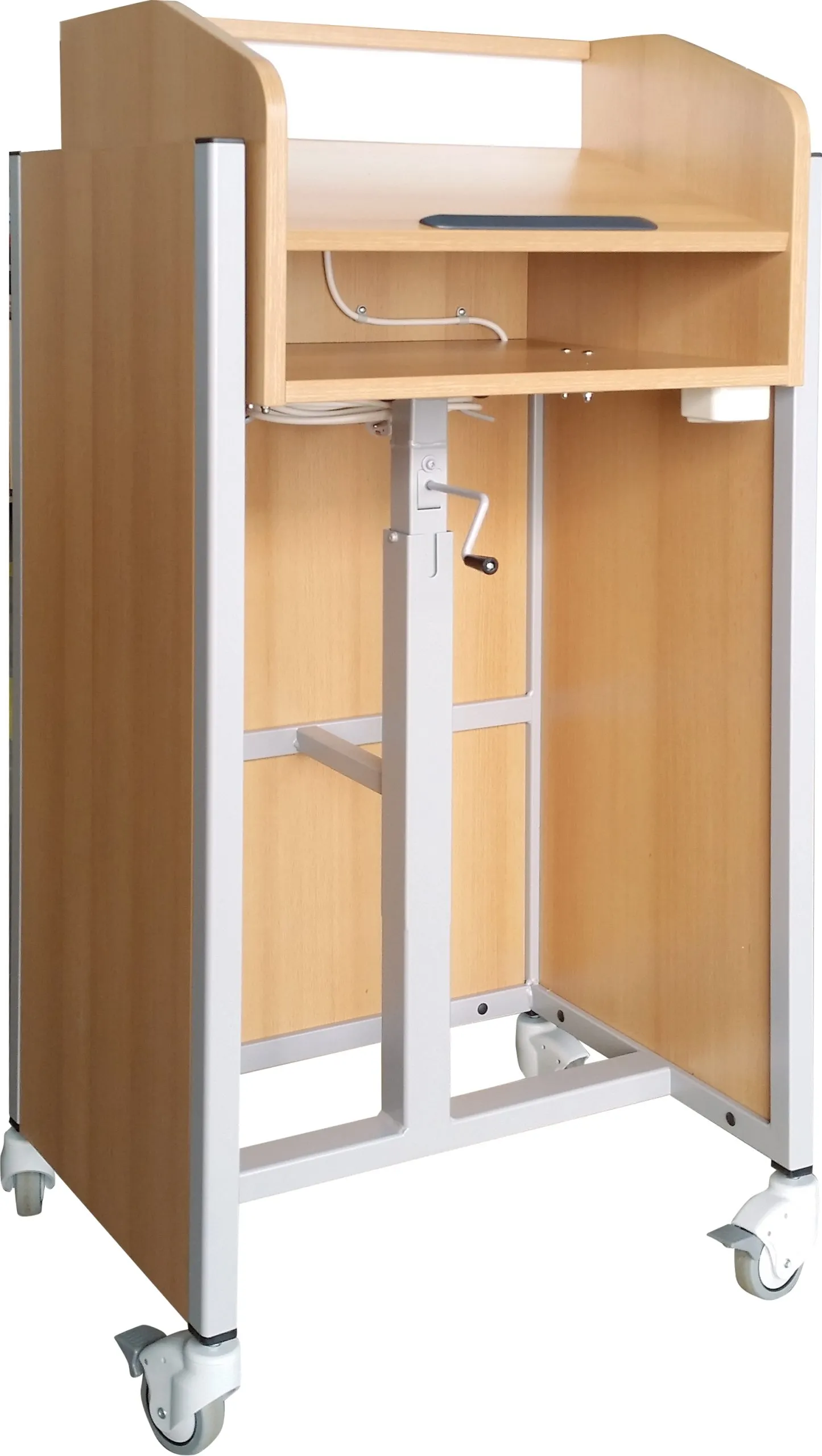 Rednerpult mit blendfreier Beleuchtung