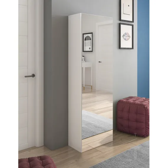 Schuhschrank mit Spiegeltür Art.