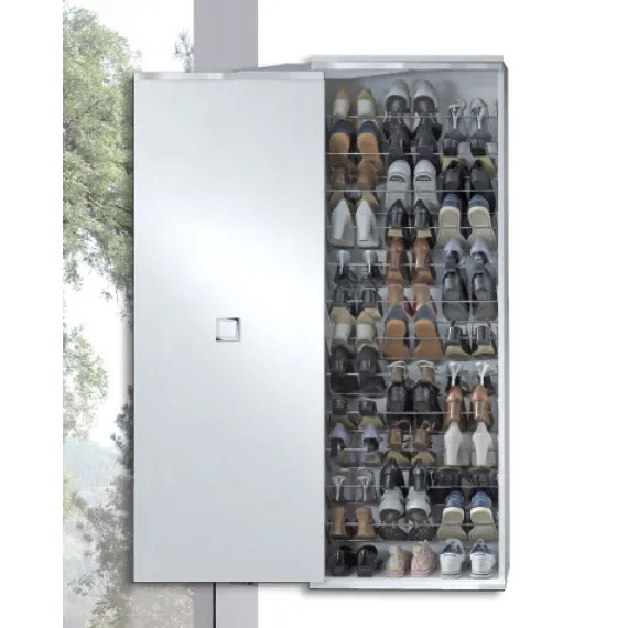 Schuhschrank mit Schiebetür und Spiegel Evolution Maconi
