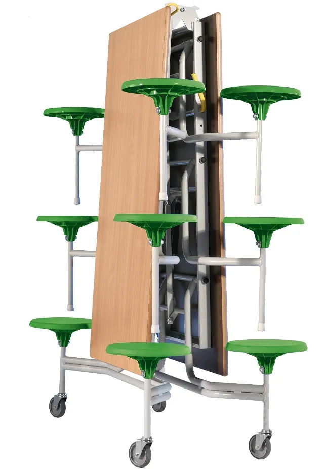 Klapptisch rechteckig "Spaceflex 2.0" mit Vollkernplatte