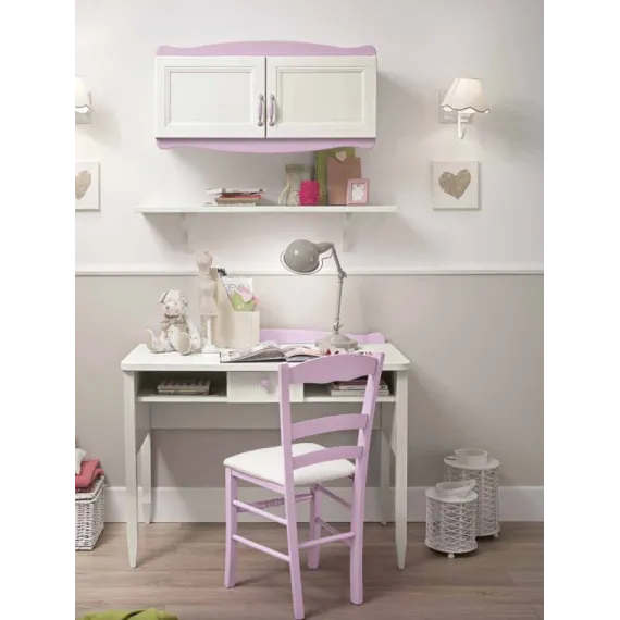 Schreibtisch mit zentralem Schubfach