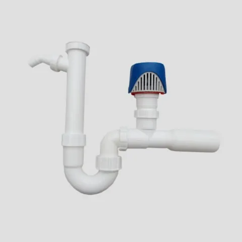 Siphonanschluss aus Kunststoff, G 1 1/2; DN 50, 1 Stck.