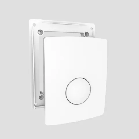 SANIT Abdeckung Urinal- Betätigungsplatte Kunststoff weiß-alpin