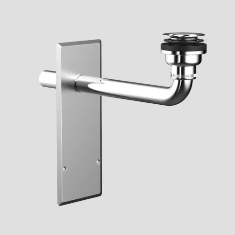 Fertigbauset Wandeinbaugeruchverschluss Edelstahl